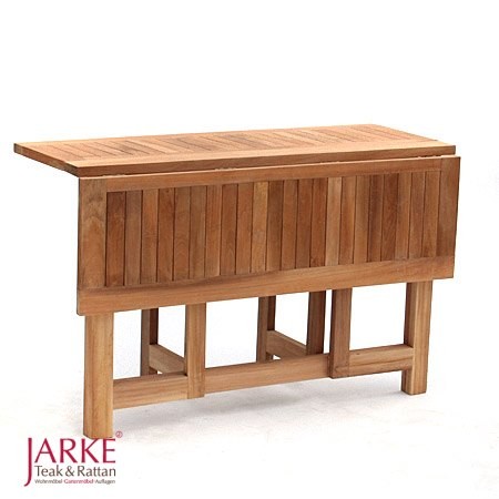 Teak Butterfly Tisch 150 x 80 cm, mit 2 klappbaren Tischhälften