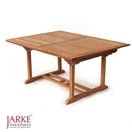 Ausziehtisch aus Teakholz, bei Jarke in div. Größen