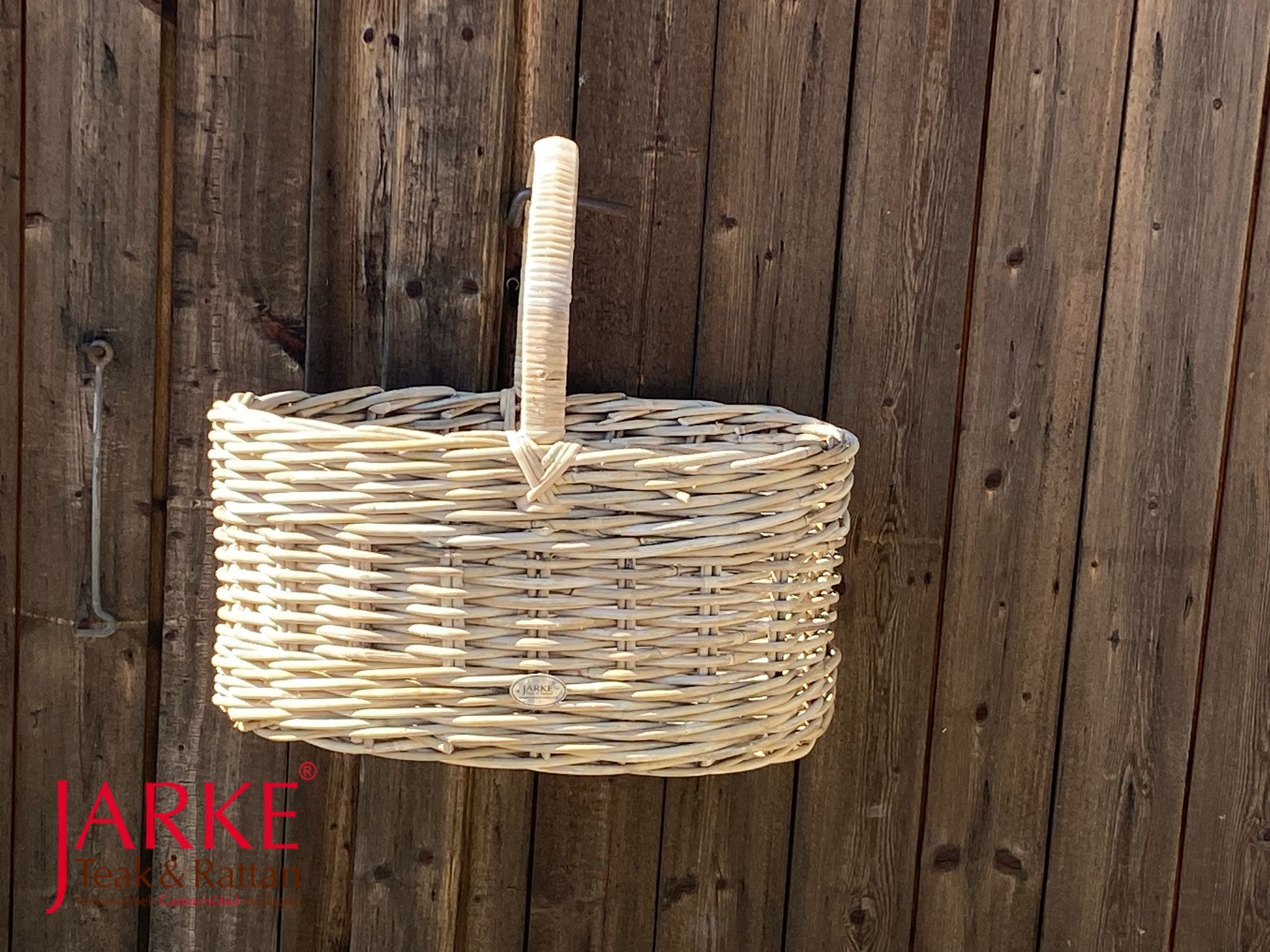 Einkaufskorb aus Rattan