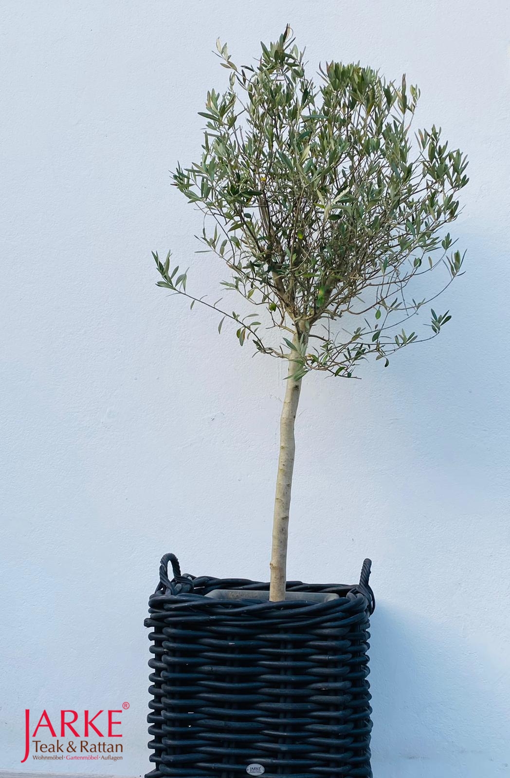 Stylischer Kubu Korb Schwarz