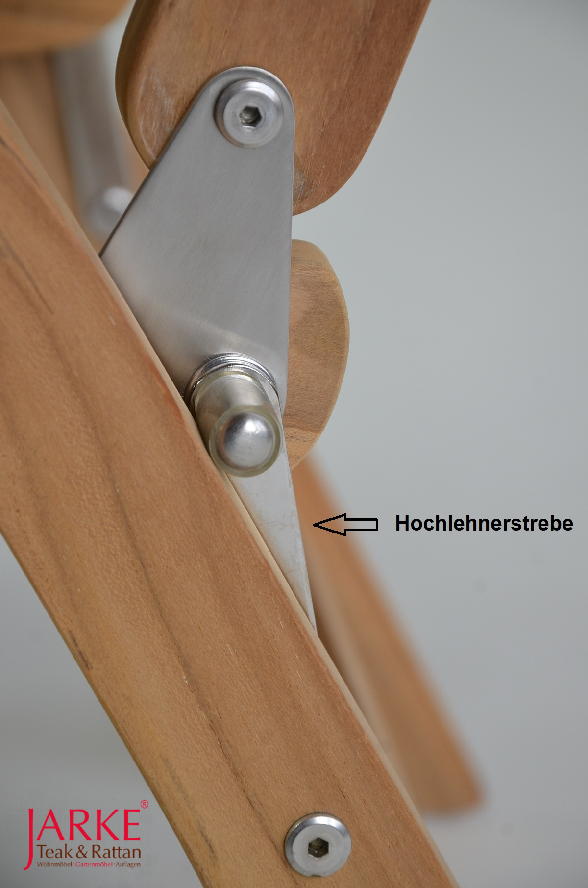 Edelstahl-Strebe für Hochlehner