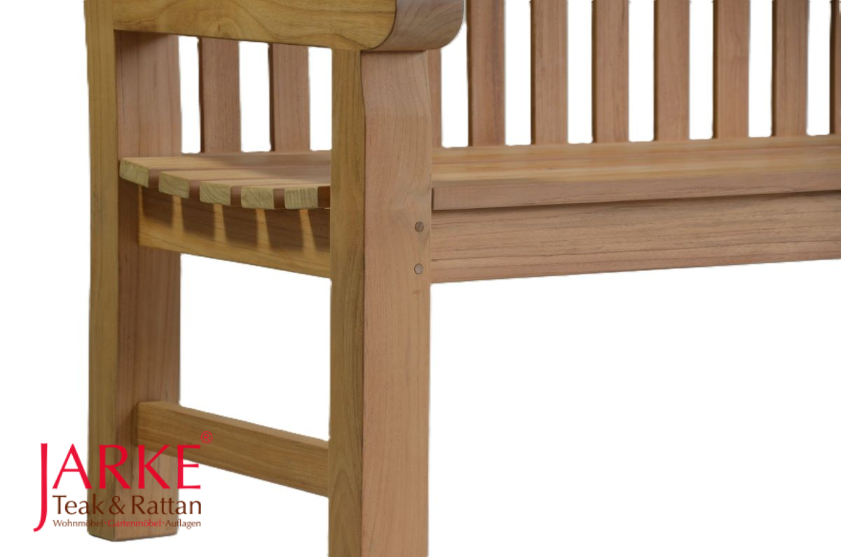 Englische Parkbank/ Teakbank "Sussex", extra massiv