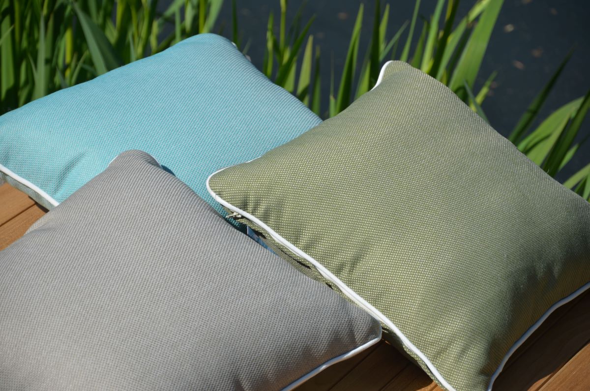 Outdoor Kissen, Olefin, in 4 Farben