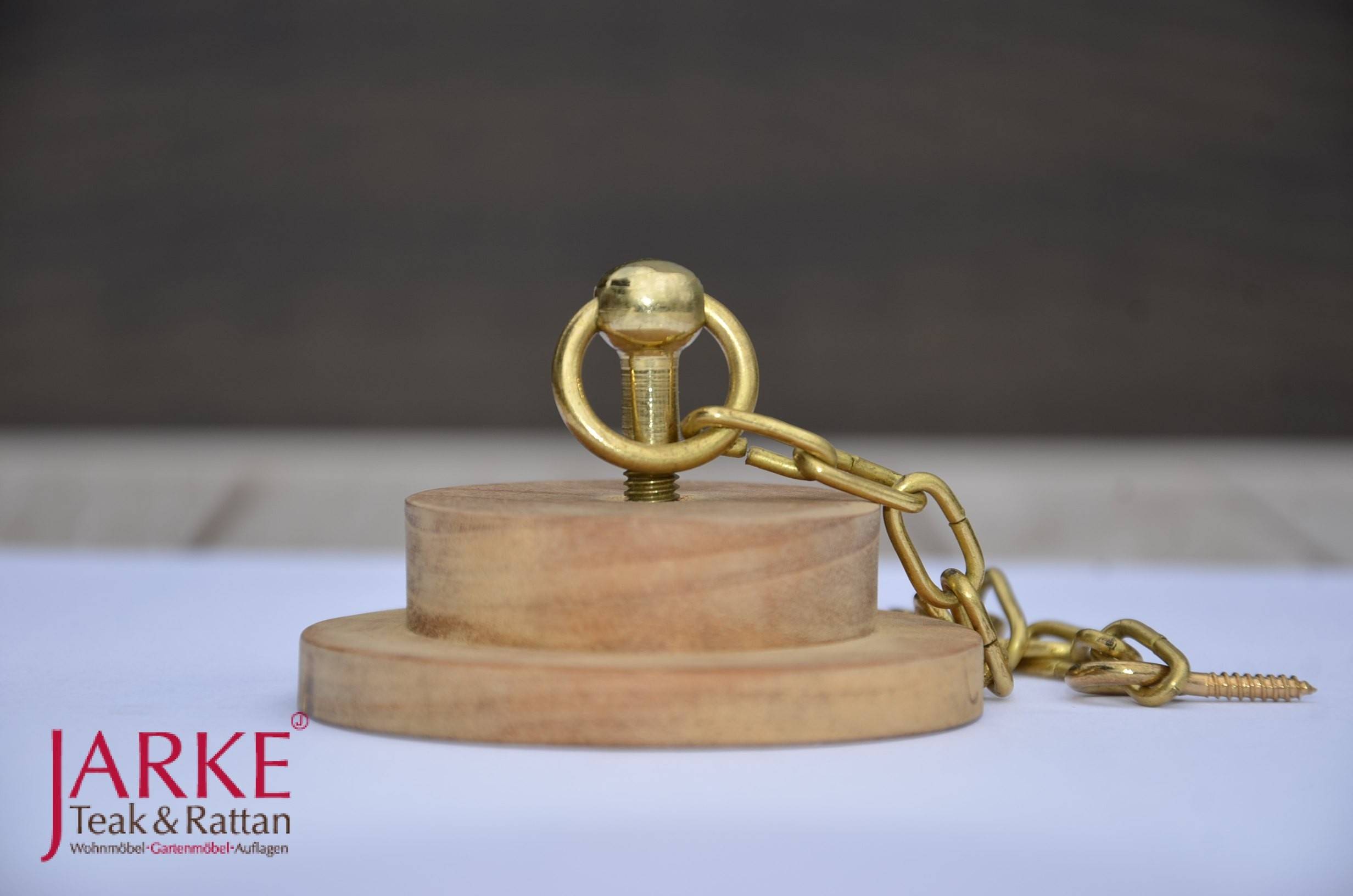 Teak Stöpsel für Tischplatte