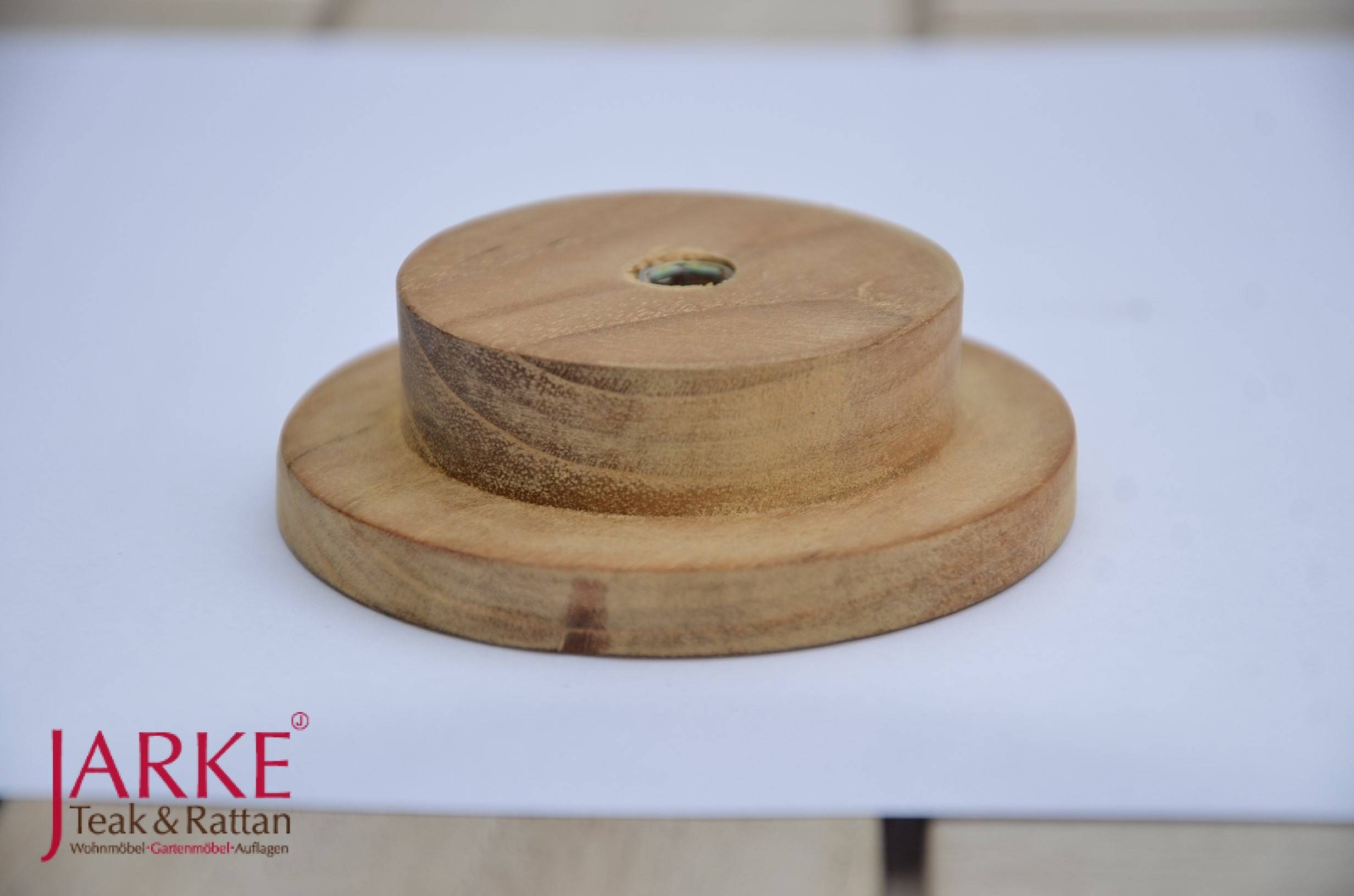 Teak Stöpsel für Tischplatte