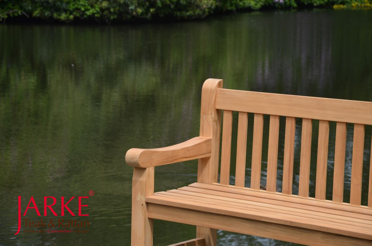 Parkbank/ Teak Bank "Sussex", extra massiv