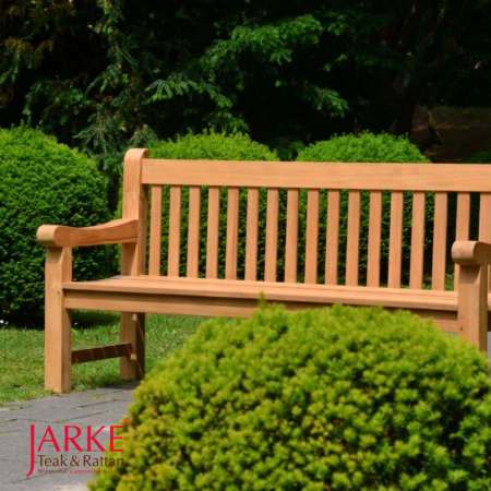 Englische Parkbank/ Teakbank "Sussex", extra massiv