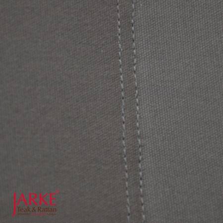 Ersatzbezug im Set, Sitz + Rückenfläche Grau, Outdoor-Stoff