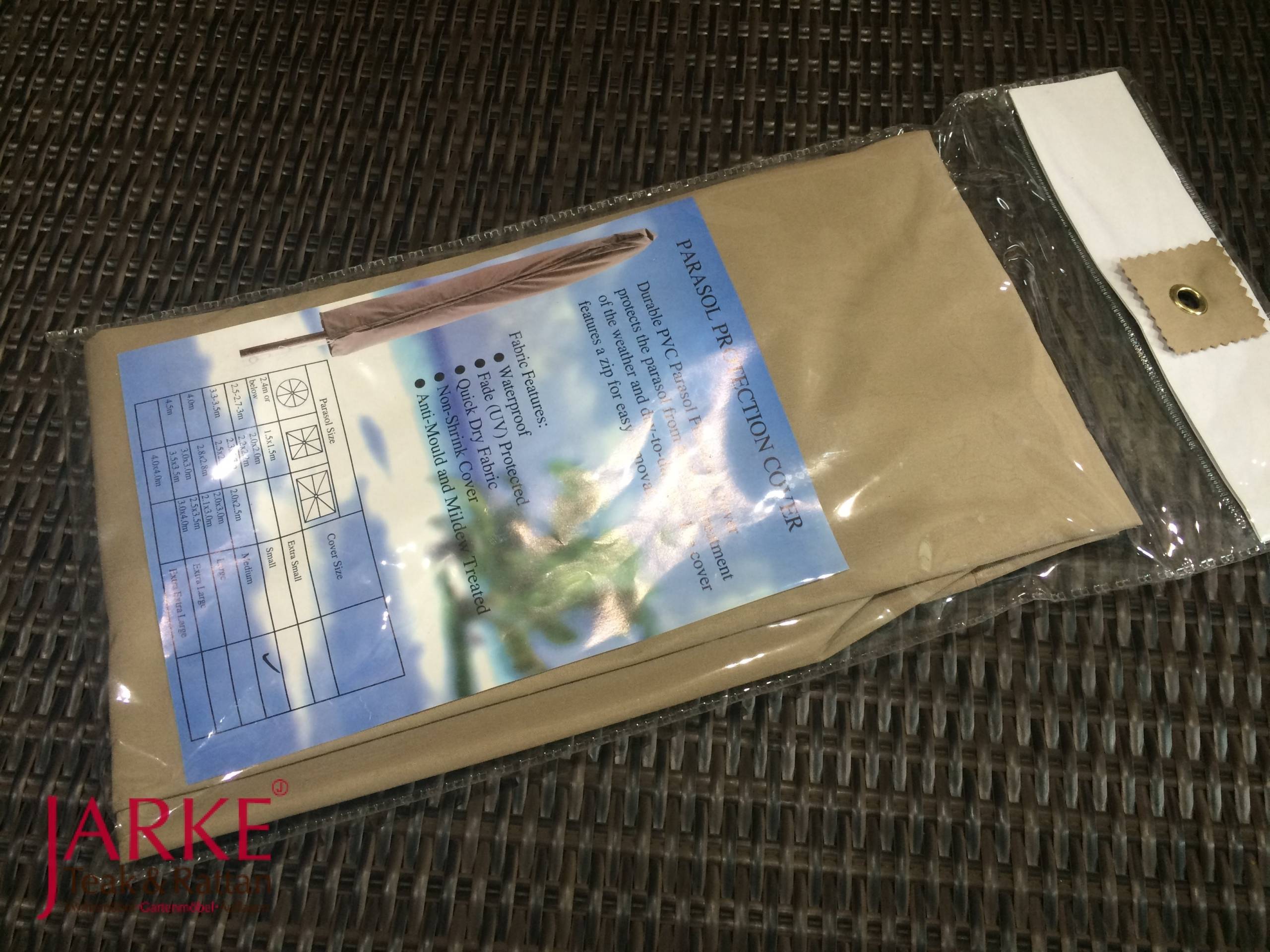 PVC Sonnenschirm Cover, Größe M – Bild 3