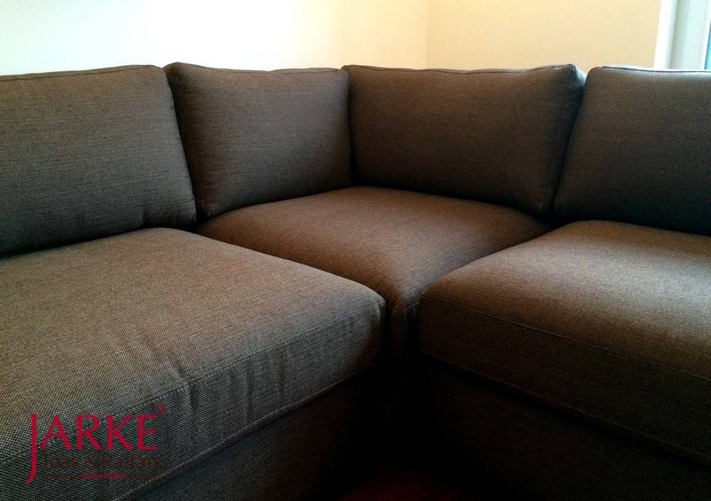 Sofa Eckgarnitur braun