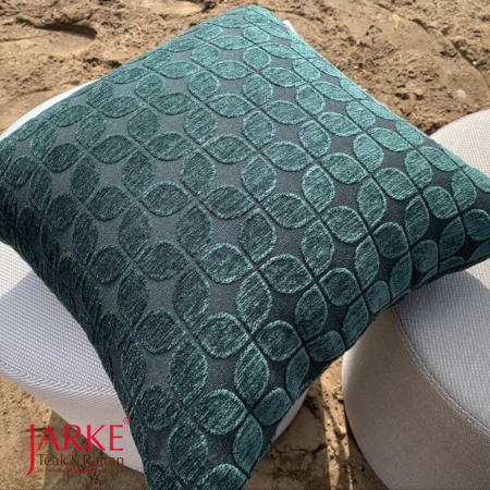 Zierkissen "Jaquard" Petrol