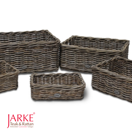 Rechteckiger Brötchen Handtuchkorb, 5 Größen