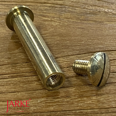Hülsenschraube aus Messing