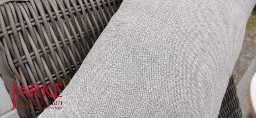 Outdoor Stoff für Sofa, hellgrau