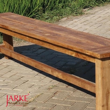 Teak Bank Old Teak ohne Armlehnen