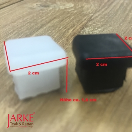 Silikongleiter, die für die Beine von Rattan oder Flechtstühle geeignet sind. Rund + eckig.